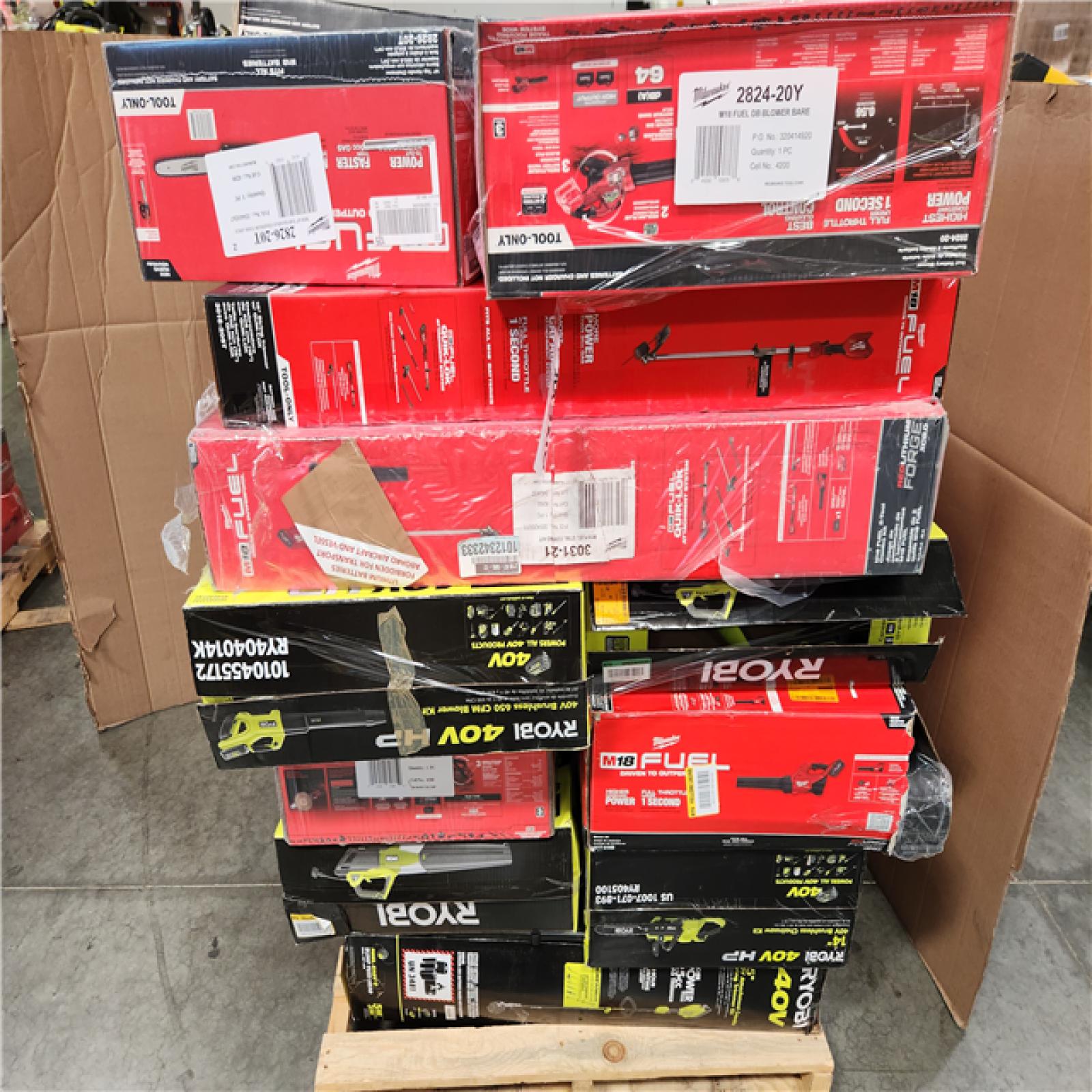 CALIFORNIA AS-IS TOOL PALLET