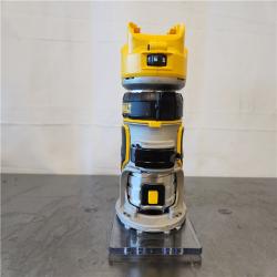 AS-IS- DEWALT 20V MAX XR Lithium-Ion Brushless Cordless Compact Router (Tool Only)
