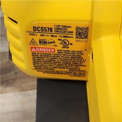 HOUSTON LOCATION - AS-IS DeWALT Flexvolt Max 7-1/4 60V Brushless Circular Saw (Tool Only)
