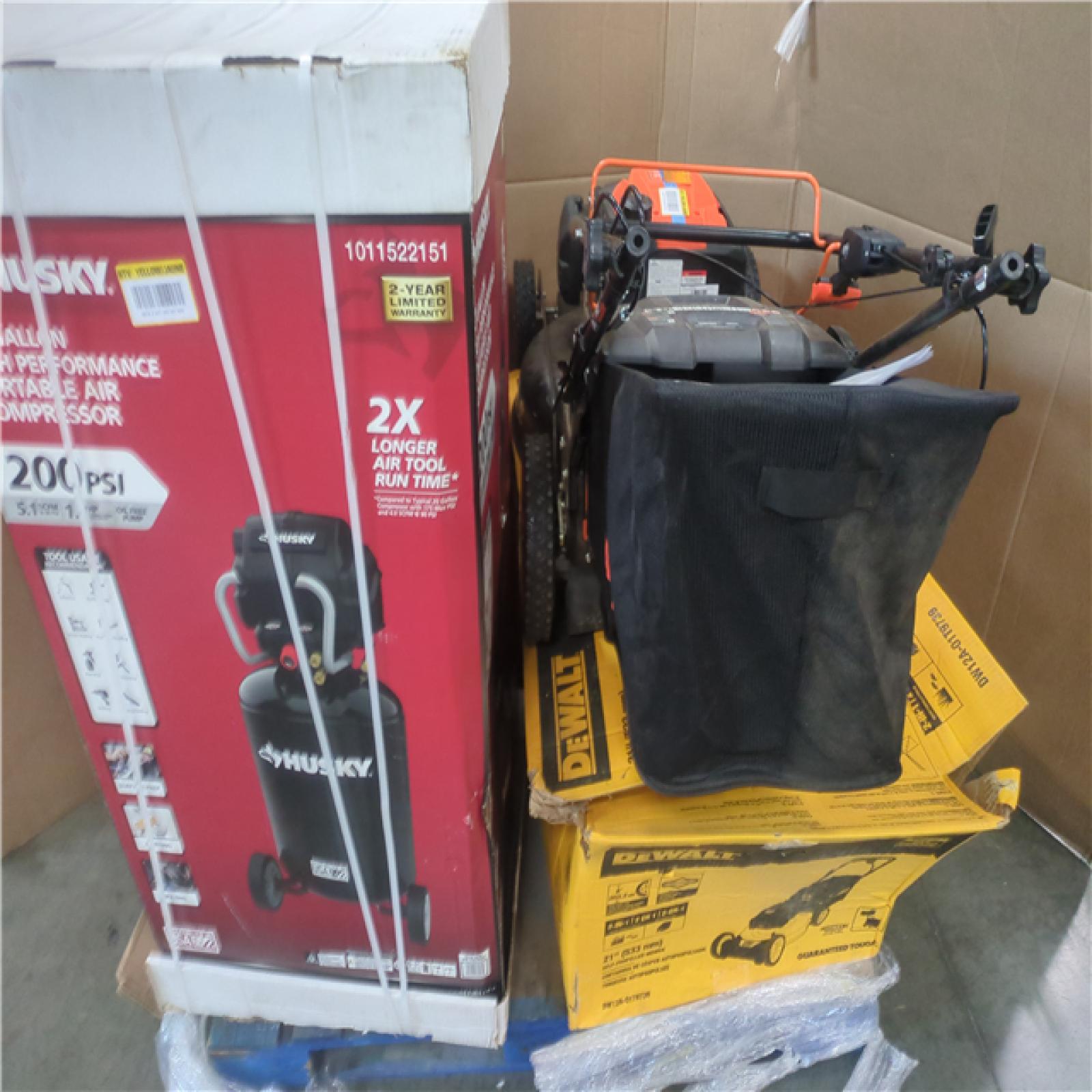 California AS-IS OUTDOOR POWER EQUIPMENT