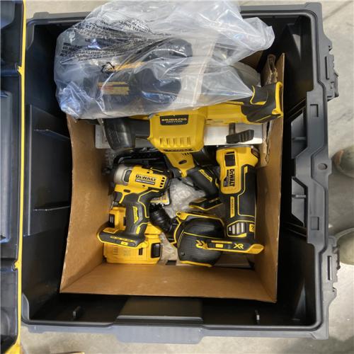 AS-IS - DEWALT 20-Volt MAX ToughSystem Lithium-Ion 6-Tool Cordless Combo Kit