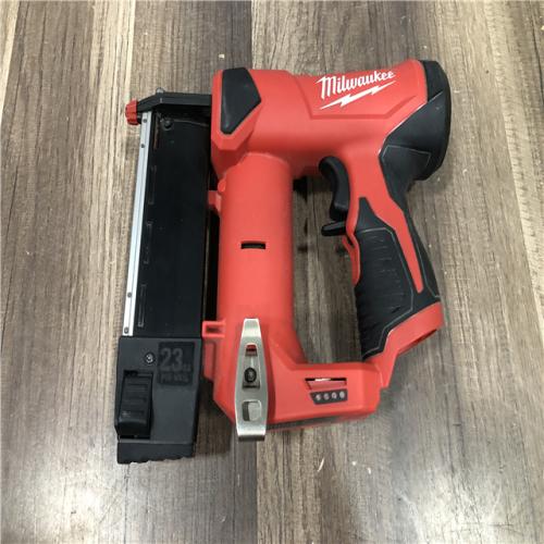AS-IS Milwaukee 12-Volt 23-Gauge Lithium-Ion Cordless Pin Nailer (Tool-Only)
