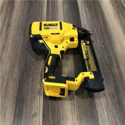 AS-IS DEWALT 20V MAX XR Lithium-Ion Electric Cordless 18-Gauge Brad Nailer (Tool Only)