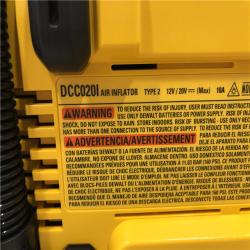 AS-IS DEWALT 20V MAX Cordless Electric Portable Inflator (Tool Only)