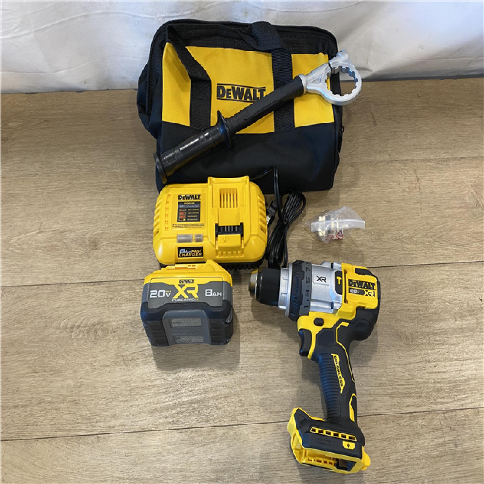 AS-IS DEWALT 20V XR Lithium-Ion Cordless Hammer Drill Kit