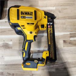 HOUSTON LOCATION - AS-IS DeWALT DCN681D1 20V MAX 18ga Cordless Brushless Narrow Crown Stapler Kit w/ BATTERY & CHARGER