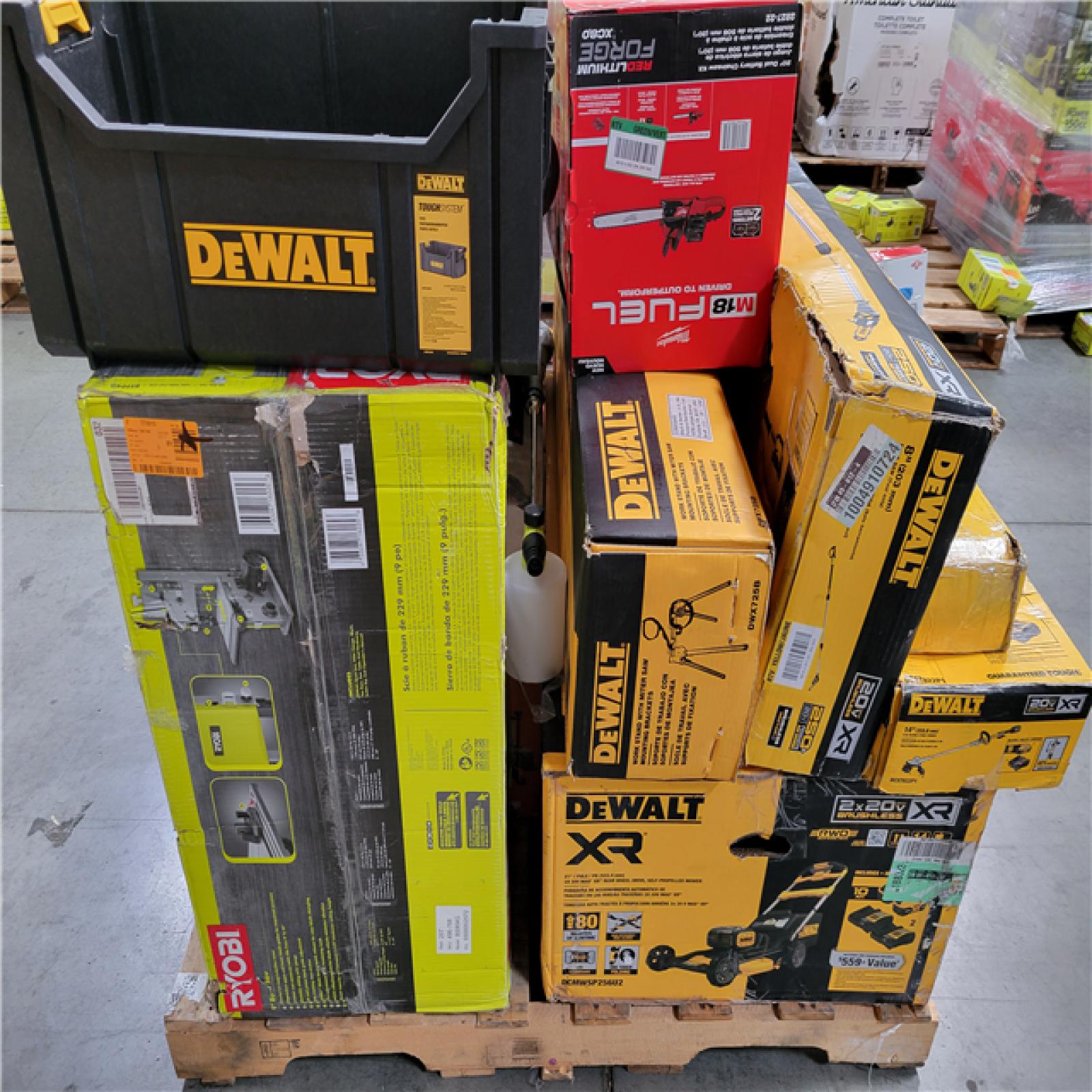 CALIFORNIA AS-IS TOOL PALLET