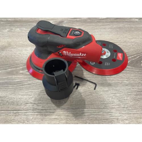 AS-IS Milwaukee FUEL 12V Lithium-Ion Brushless Cordless 6 in. Random Orbital Sander (3/16 in. Orbit) Tool-Only