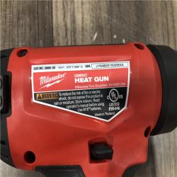 AS-IS Milwaukee 18V Lithium-Ion Cordless Compact Heat Gun (Tool-Only)