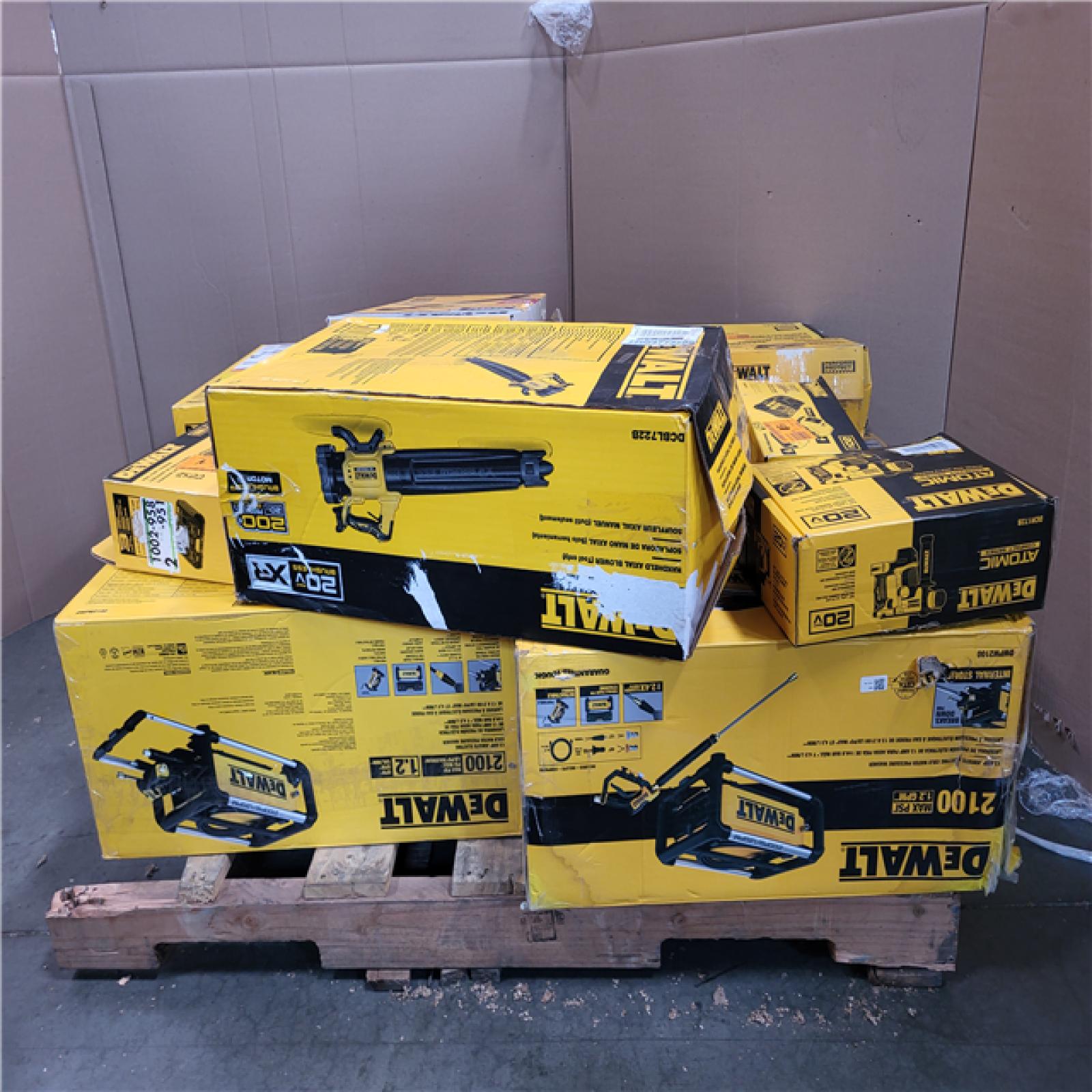 CALIFORNIA AS-IS TOOL PALLET