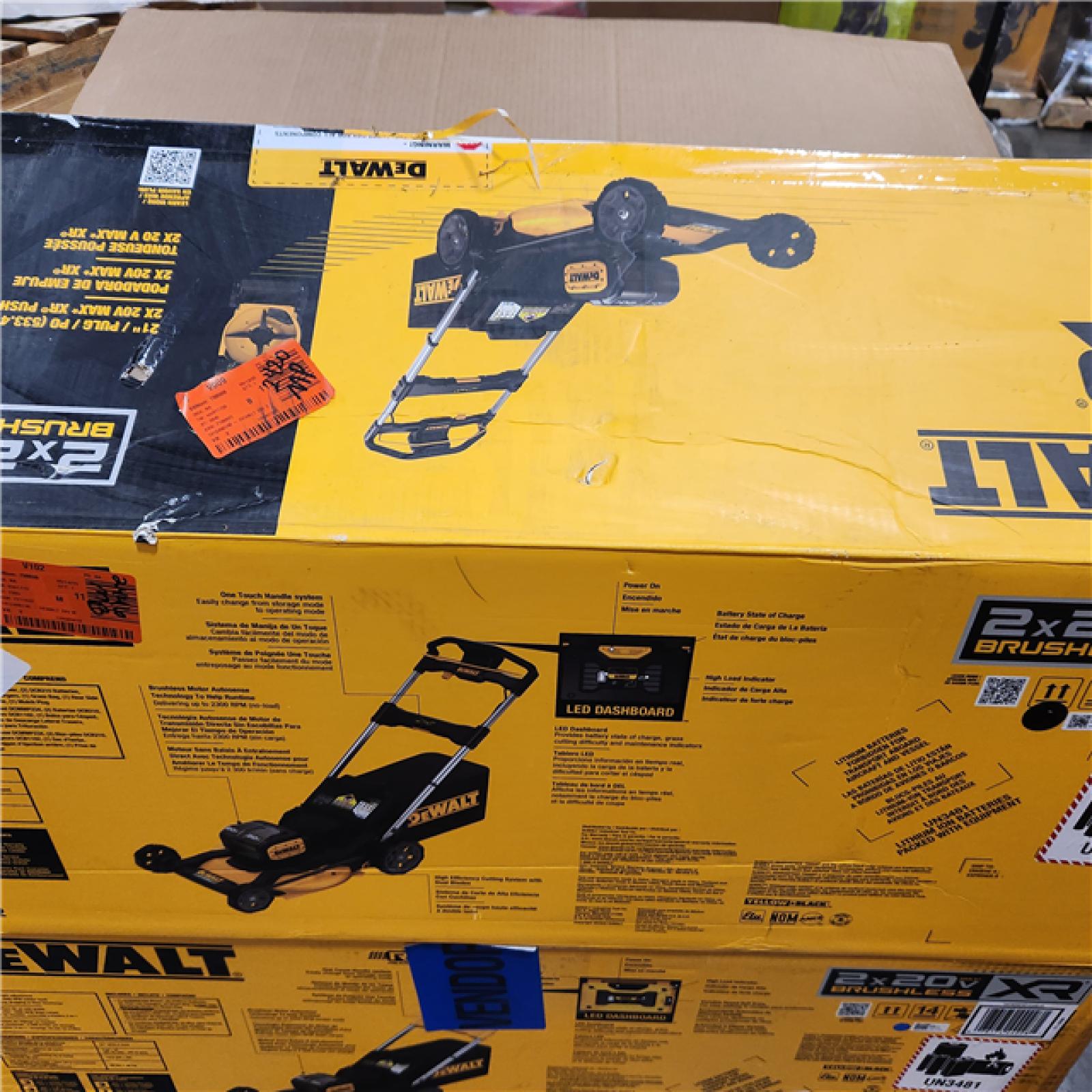 As-Is- DEWALT 20V MAX* 21 3-in-1 Push Mower