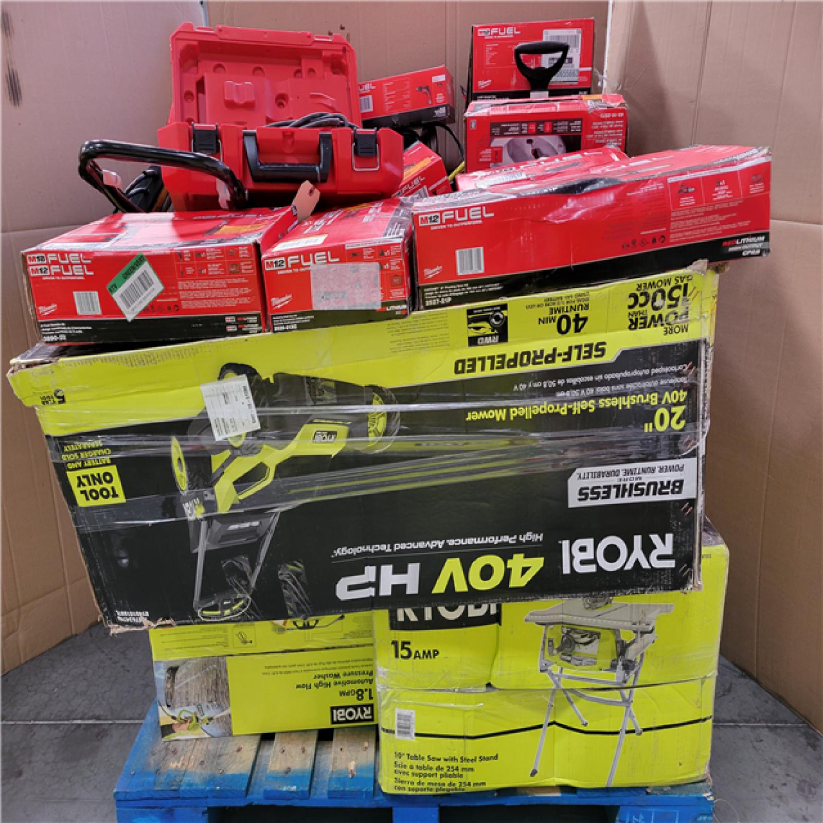 CALIFORNIA AS-IS TOOL PALLET