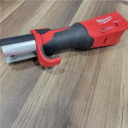 AS-IS Milwaukee Tool M18 18V  Brushless Cordless FORCE LOGIC Press Tool Kit with 1/4 in. - 7/8 in. ACR Jaws (6-Jaws Incl)