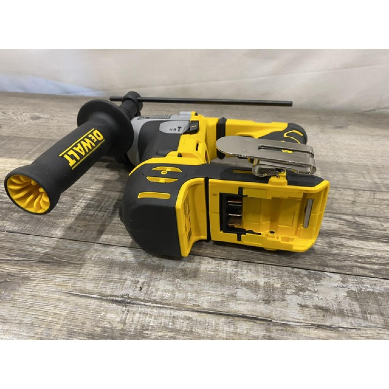 AS-IS DEWALT ATOMIC 20V MAX Cordless Brushless Ultra-Compact 5/8 in. SDS Plus Hammer Drill (Tool Only)