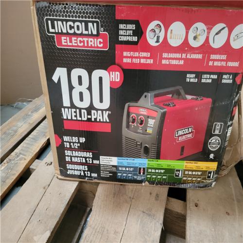 CALIFORNIA AS-IS LINCOLN ELECTRIC 180 WELD-PAK