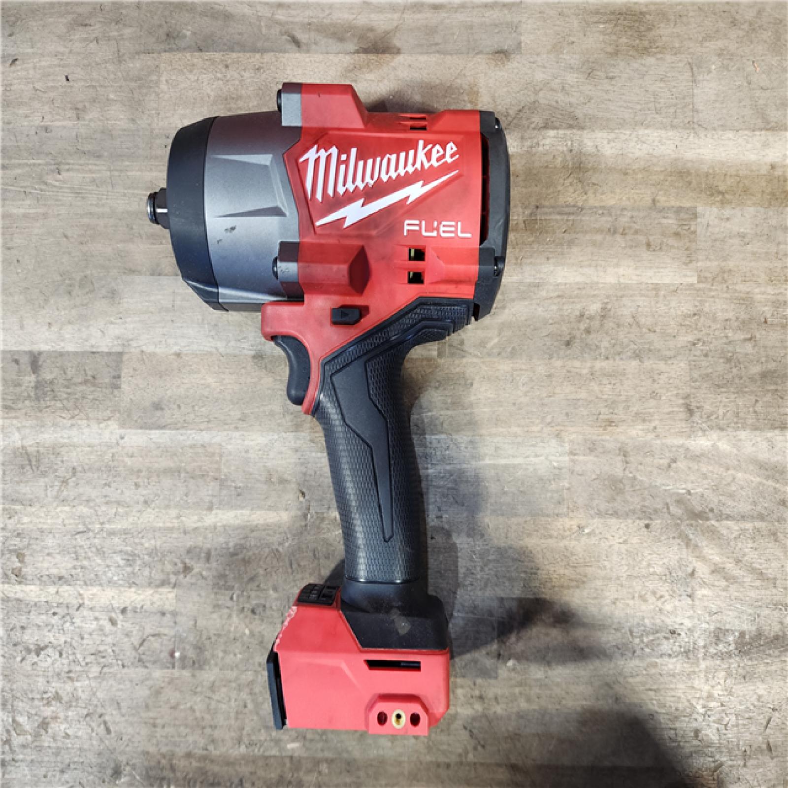 HOUSTON LOCATION - AS-IS Milwaukee M18 FUEL 18V Lithium-Ion Brushless Cordless 1/2 in. Impact Wrench with Friction Ring (Tool-Only)