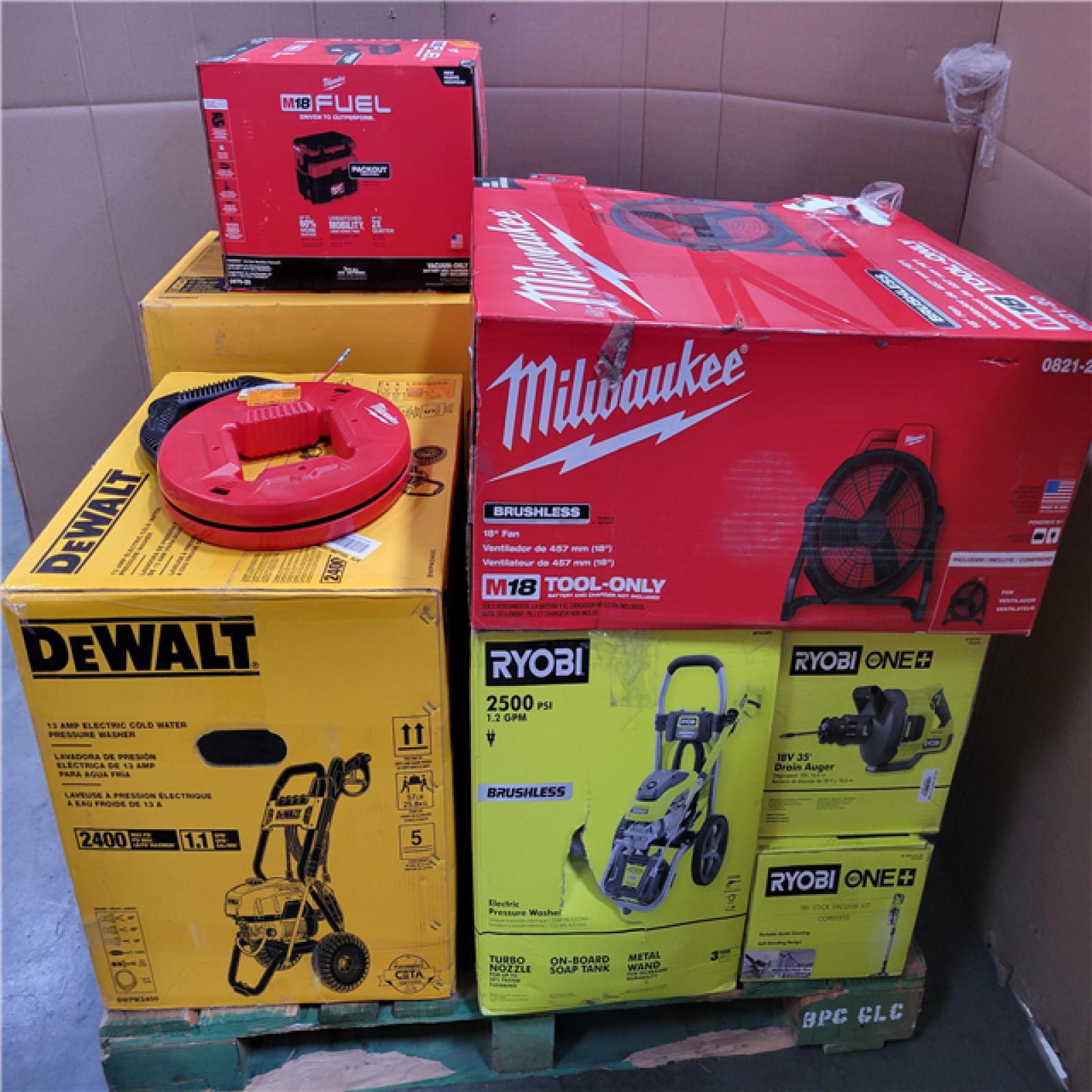 CALIFORNIA AS-IS TOOL PALLET