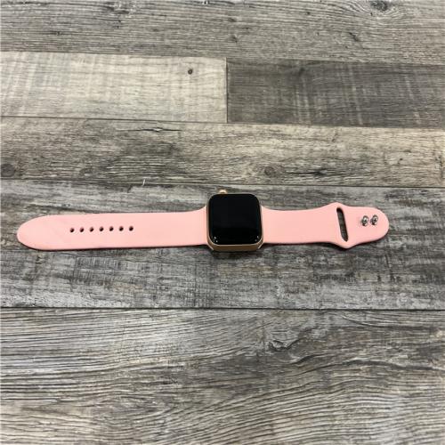 AS-IS  Apple Watch Series 5 GPS w/ 40MM Gold Case & Pink Sand Sport Band