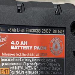 AS-IS Milwaukee FUEL 12-Volt Lithium-Ion Brushless Cordless Hammer Drill and Impact Driver Combo Kit