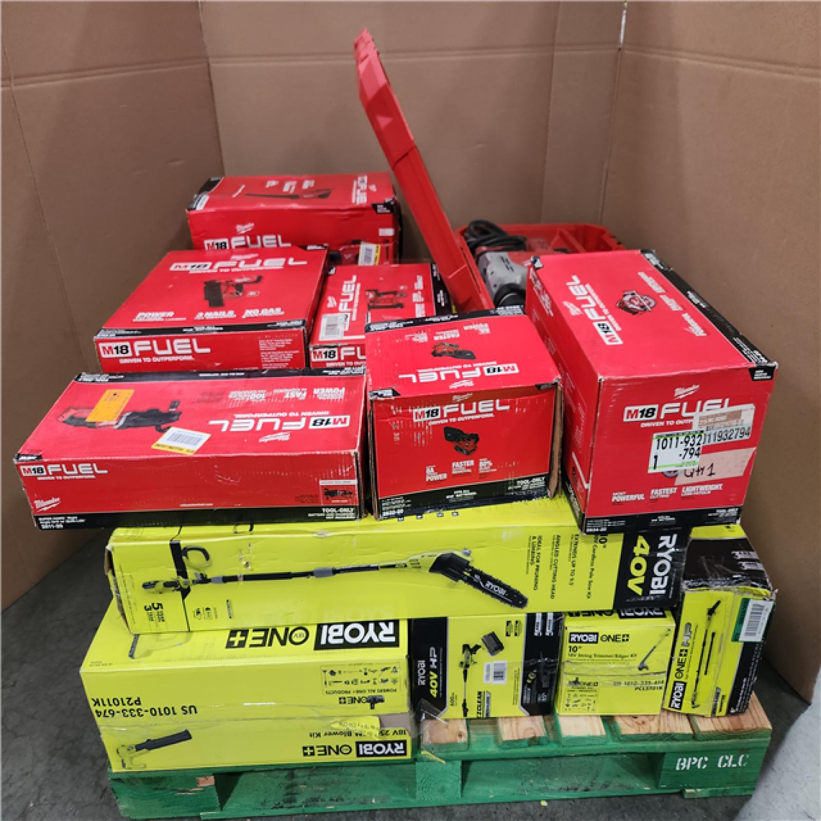 CALIFORNIA AS-IS TOOL PALLET