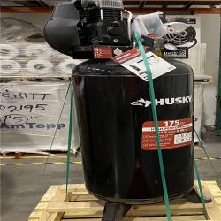 Dallas Location - As-Is  Husky 60 Gal. 3.7 HP 175 PSI Electric Air Compressor