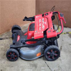HOUSTON LOCATION - AS-IS Milwaukee M18 FUEL 2823-20 21 in. 18 V Battery Self-Propelled Lawn Mower (TOOL ONLY)