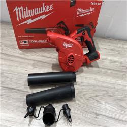 AS-IS Milwaukee Electric Tools 0884-20 Milwaukee M18 Compact Blower [bare Tool]