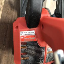 AS-IS Milwaukee FUEL 18V Lithium-Ion Brushless Cordless 7-1/4 in. Circular Saw (Tool-Only)