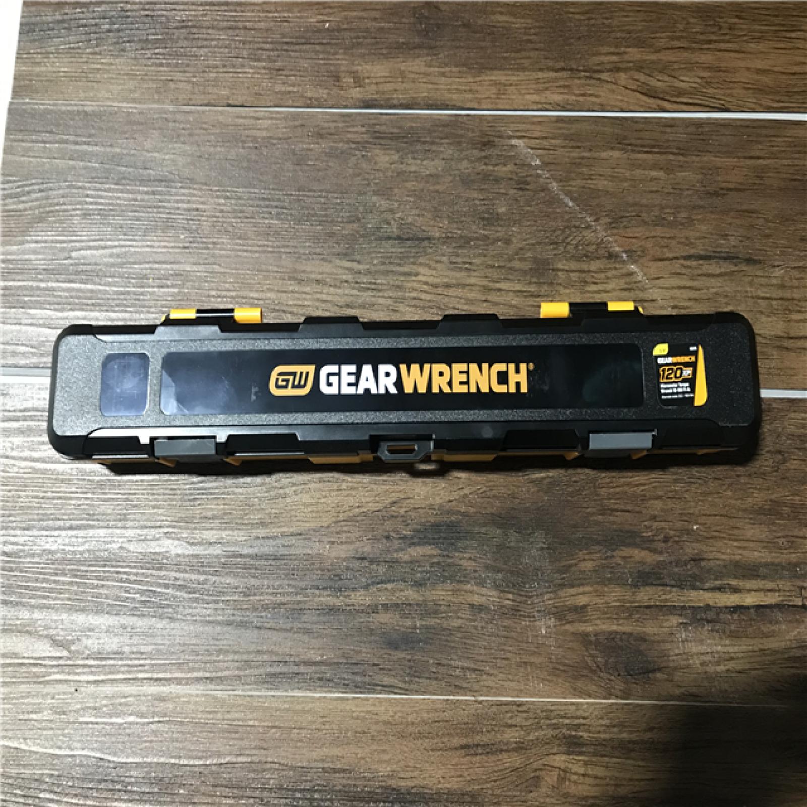 California NEW Gearwrench 120XP Micrometer Torque Wrench 10-100 FT-LB