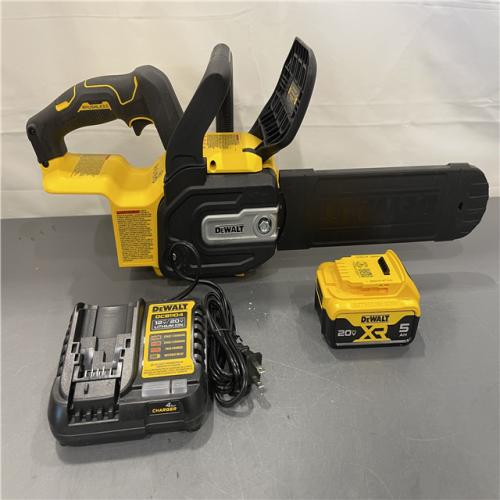 AS-IS - DEWALT 20V MAX Compact 12 Brushless Cordless Chainsaw Kit