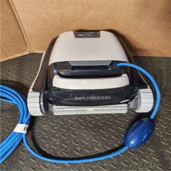 HOUSTON LOCATION - AS-IS Explorer E20 Robotic Vacuum Pool Vacuum for in-Ground Swimming Pools