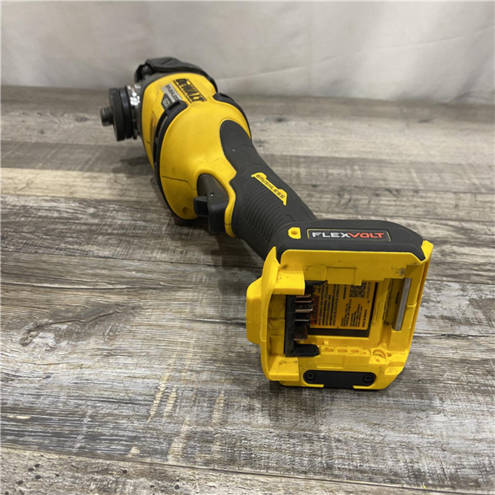 AS-IS DEWALT FLEXVOLT 60V Cordless 7 in. Angle Grinder (Tool-Only)