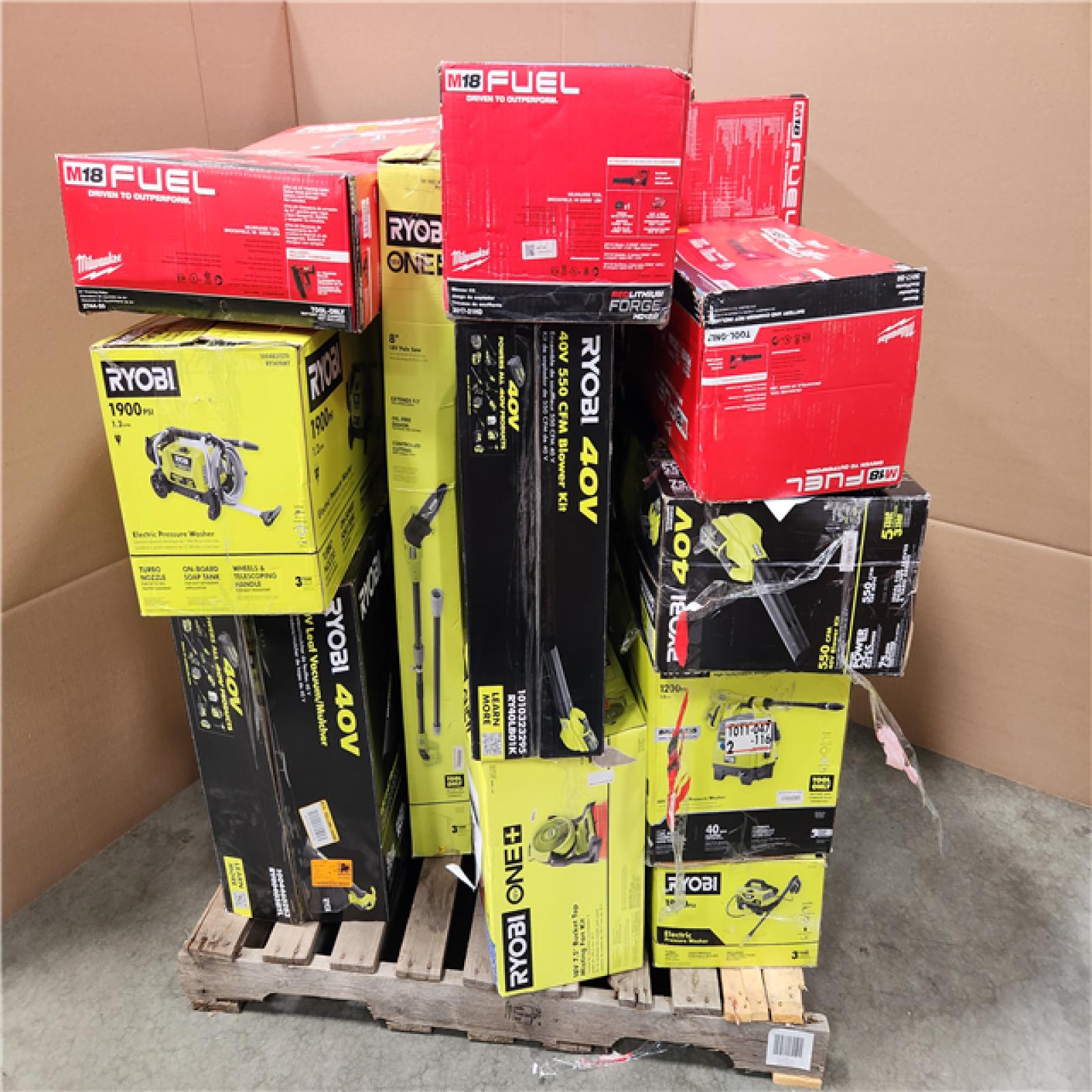 CALIFORNIA AS-IS TOOL PALLET