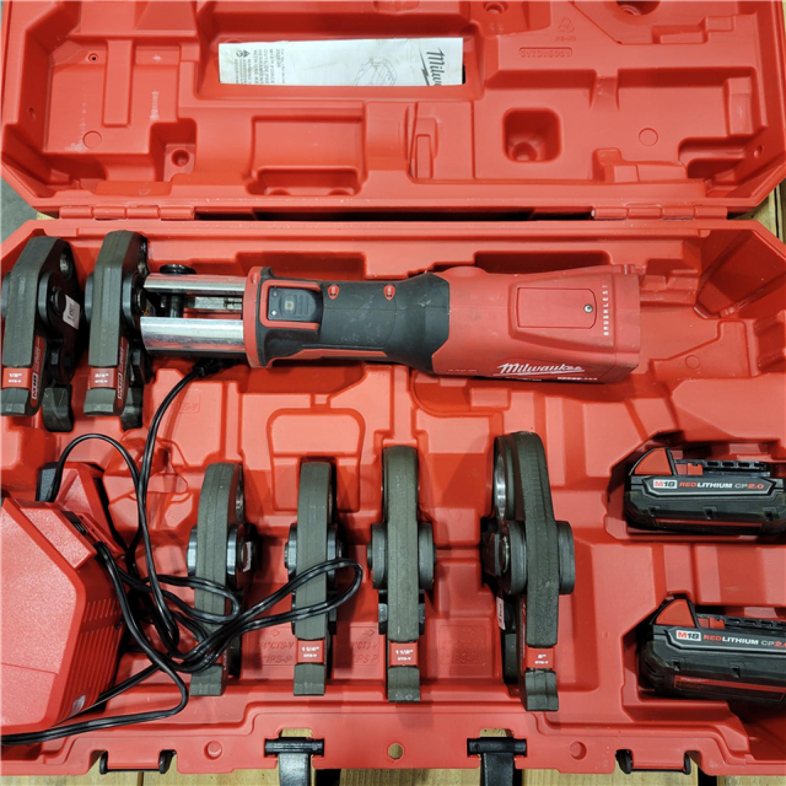 AS-IS Milwaukee M18 Force Logic ONE KEY Press Tool 1/2-2 Kit