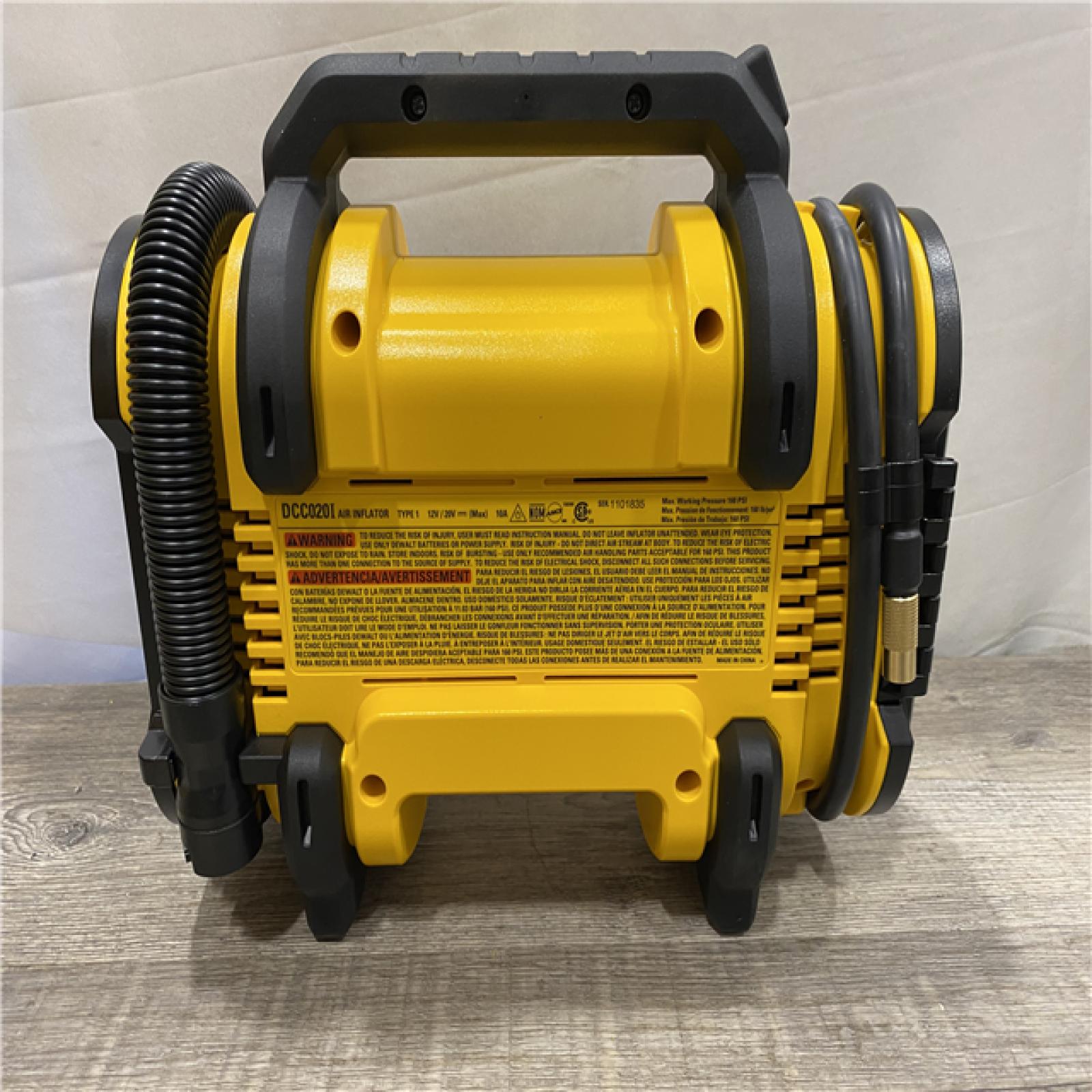 AS-IS DEWALT 20V MAX Cordless Electric Portable Inflator (Tool Only)