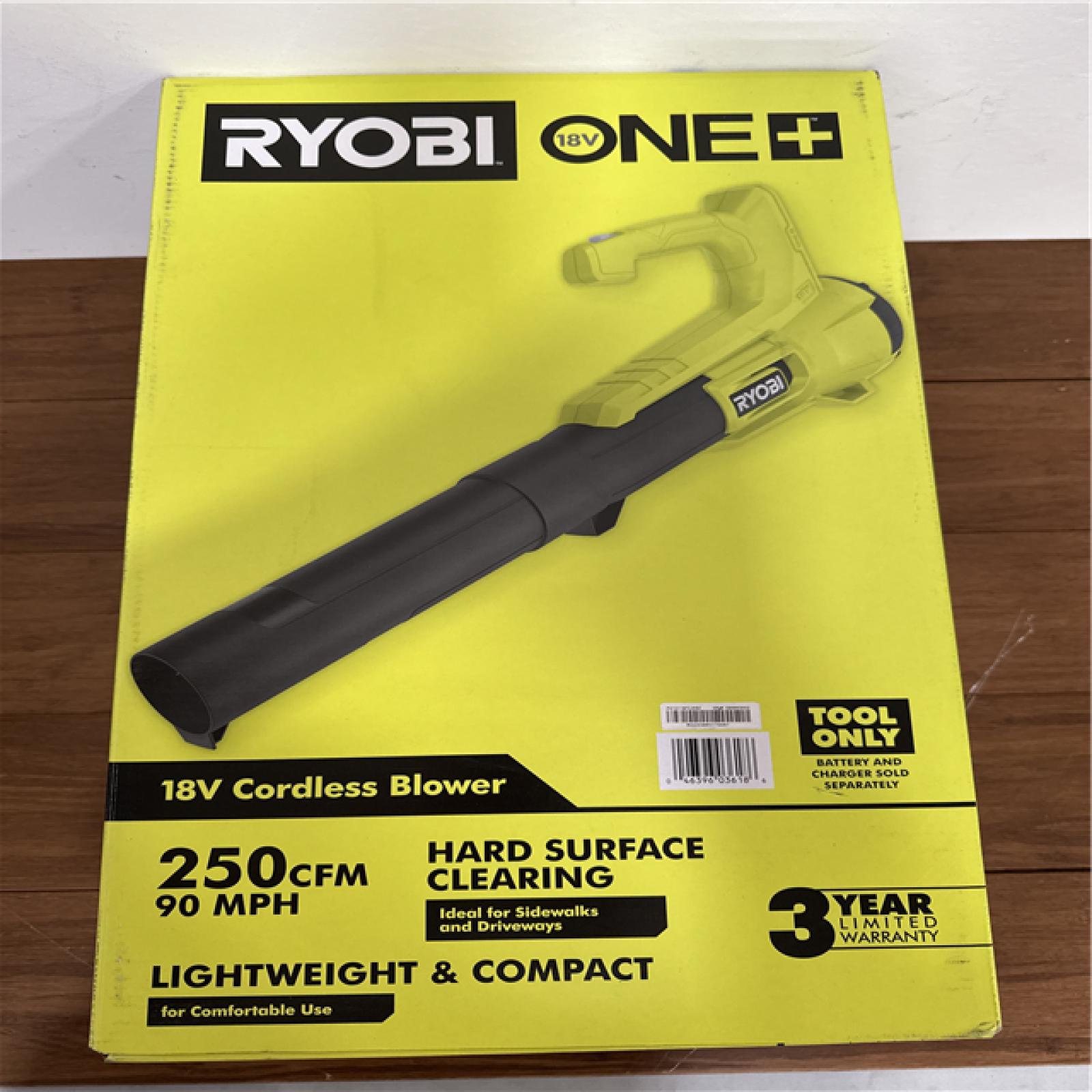 California NEW Sealed Ryobi 18V Cordless Blower (Tool Only)