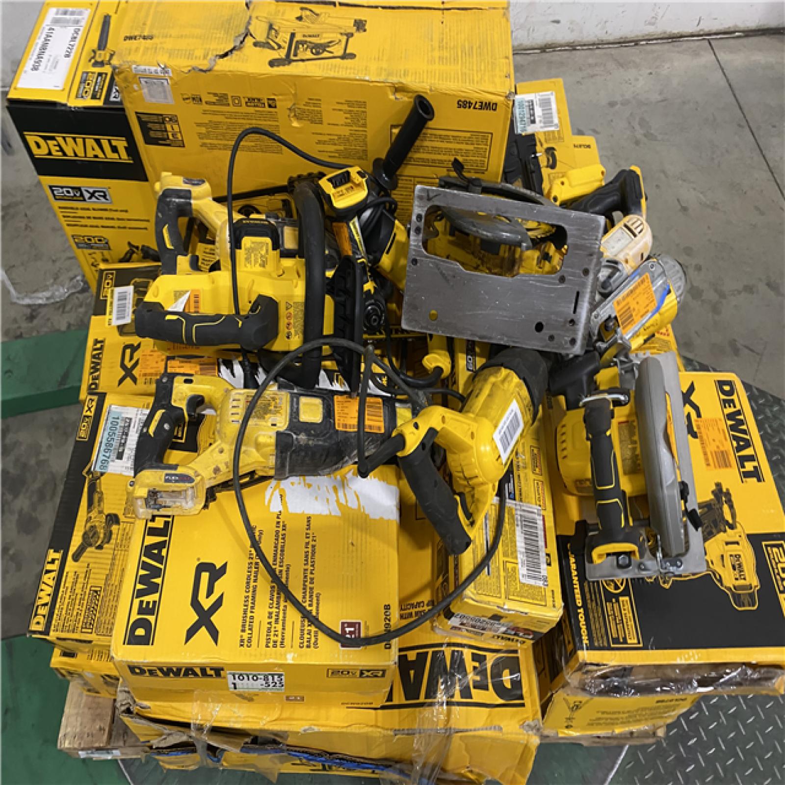 Dallas Location - As-Is DEWALT Tool Pallet