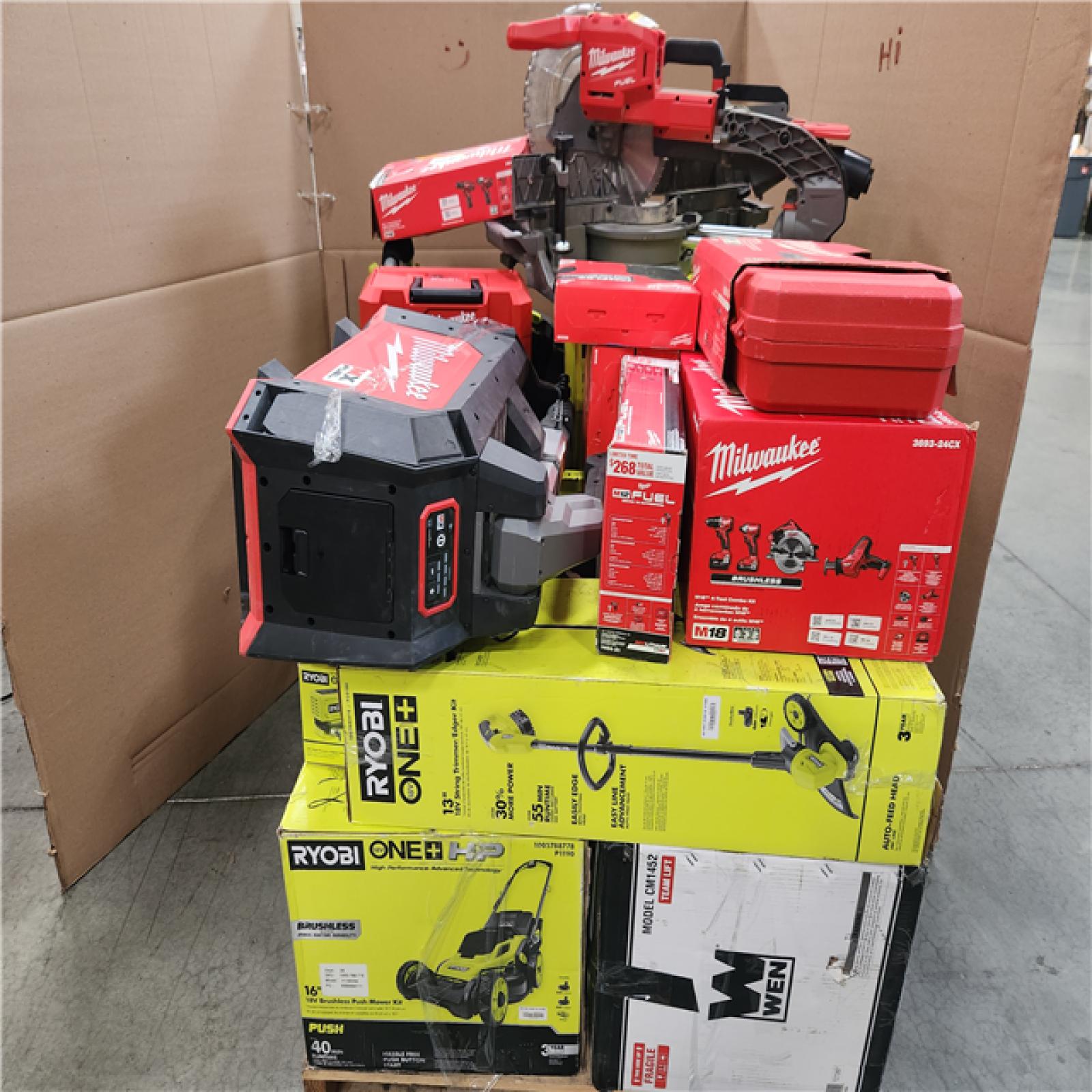 CALIFORNIA AS-IS TOOL PALLET