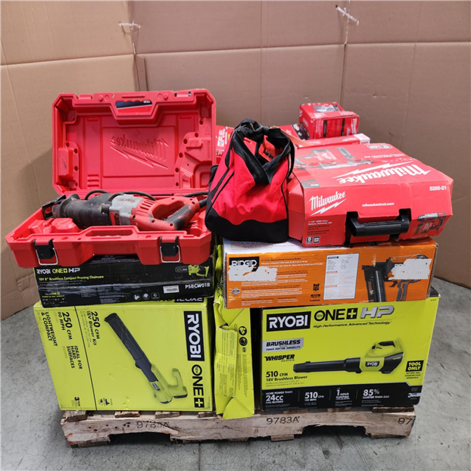 CALIFORNIA AS-IS TOOL PALLET