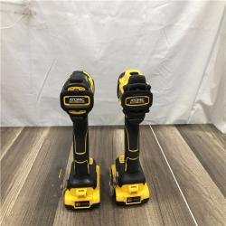 AS-IS DEWALT ATOMIC 20-Volt MAX Lithium-Ion Cordless Combo Kit