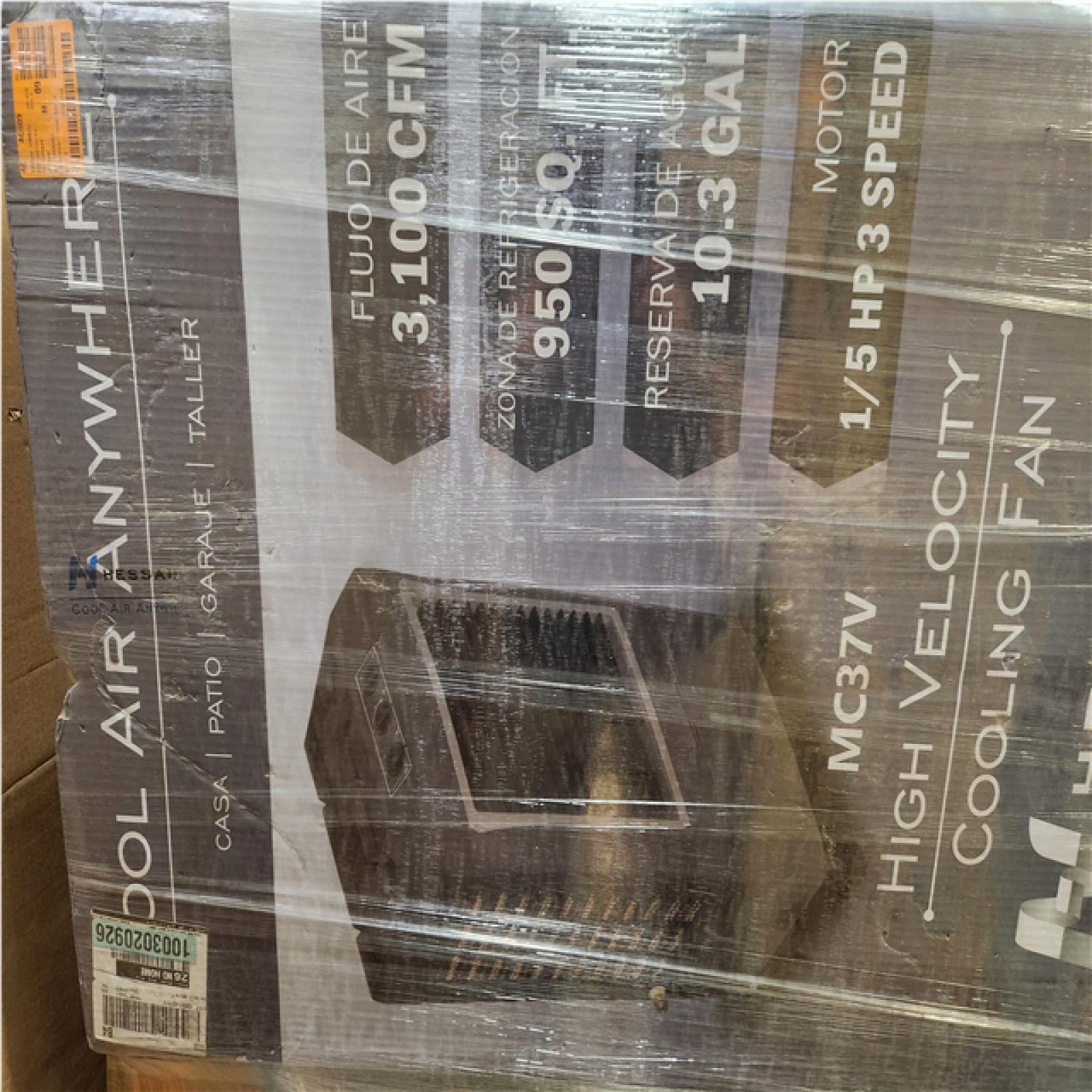 Phoenix NEW Mixed Hessaire High Velocity Cooling Fan Pallet of 8