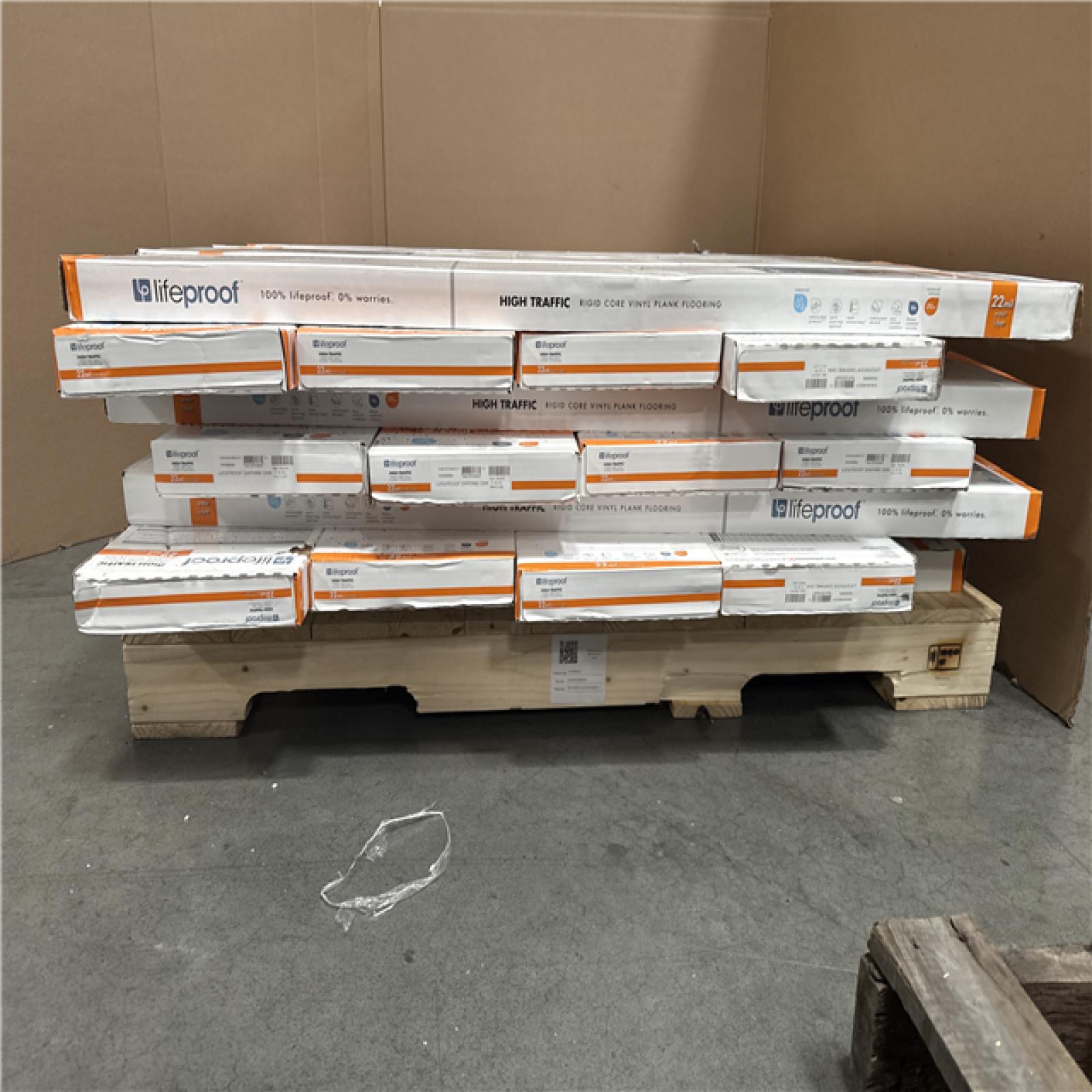 CALIFORNIA AS IS LIFEPROOF VINYL PLANK FLOORING