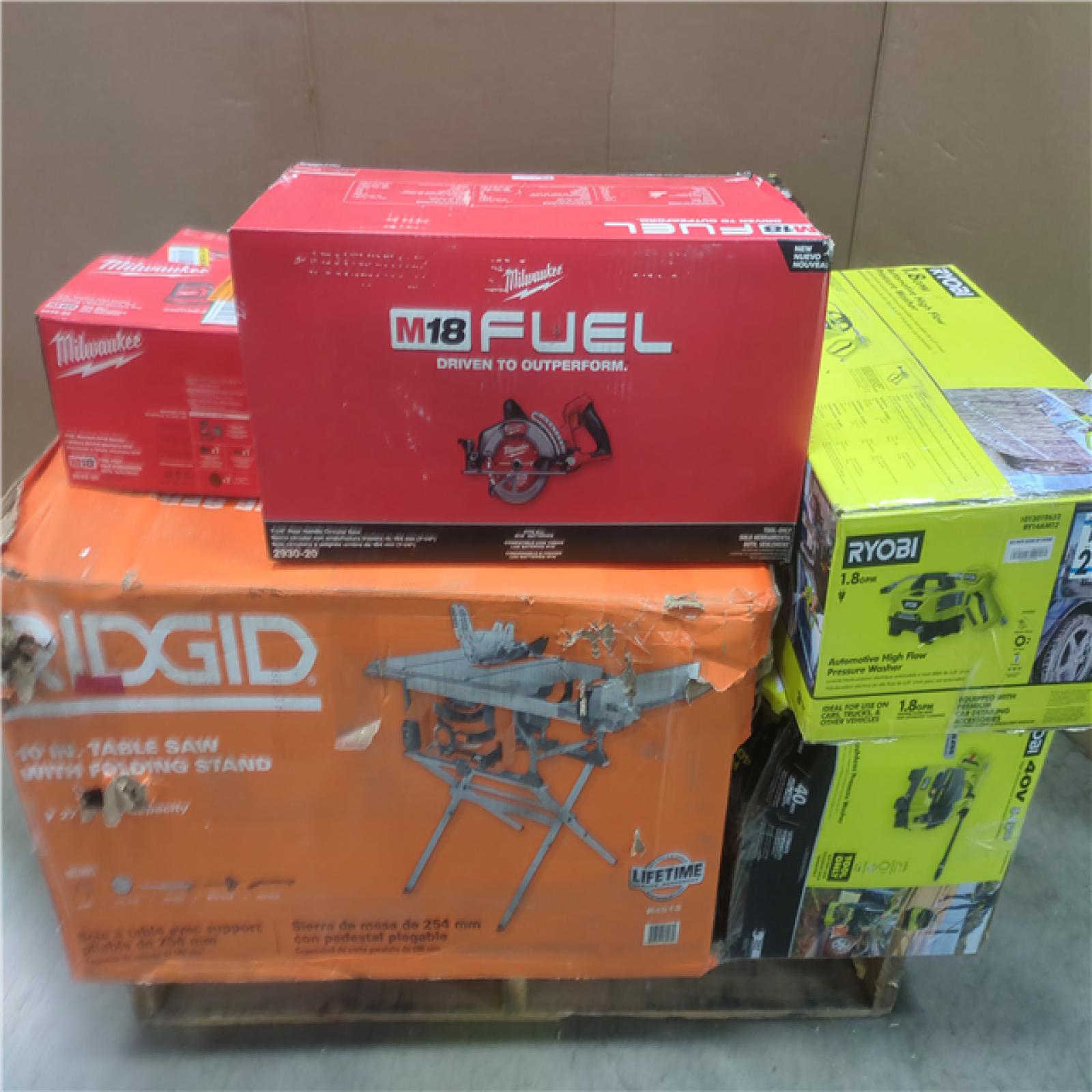 CALIFORNIA AS-IS TOOL PALLET