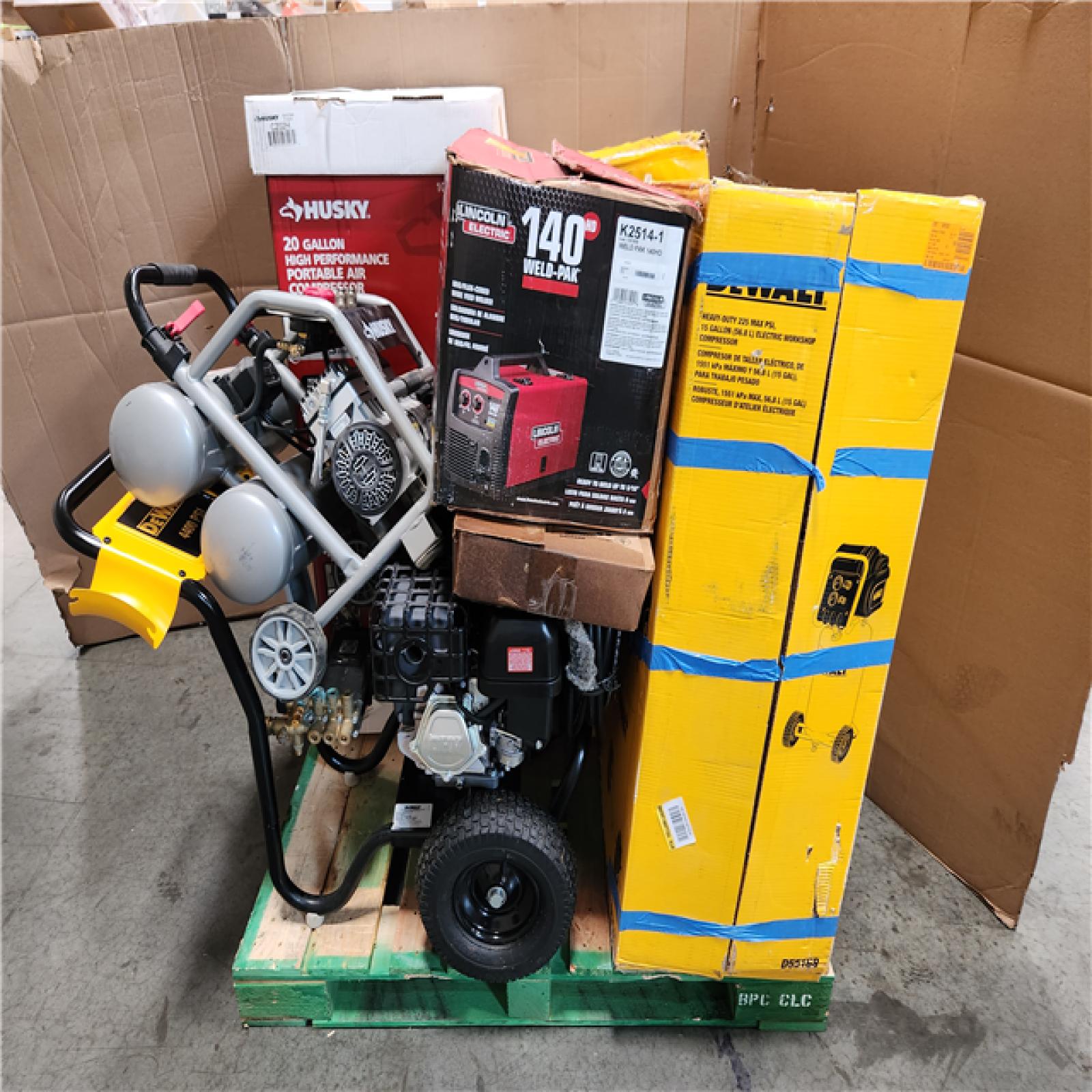 CALIFORNIA AS-IS TOOL PALLET