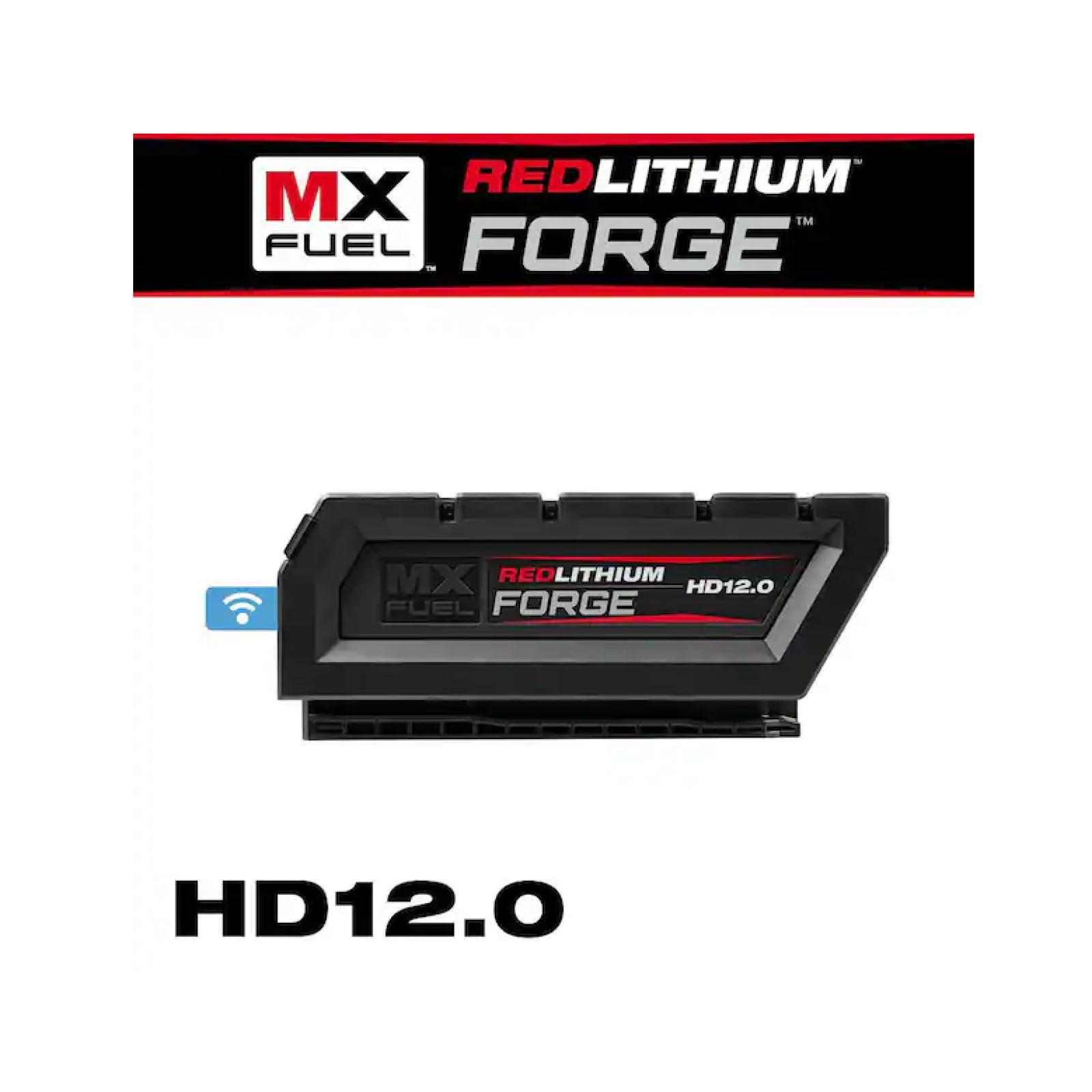 NEW! - Milwaukee MX FUEL REDLITHIUM FORGE HD12.0 Battery Pack