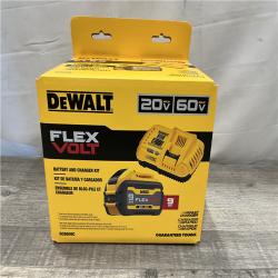 NEW - DEWALT 20V/60V MAX FLEXVOLT Lithium-Ion 9.0Ah Battery and Charger Starter Kit