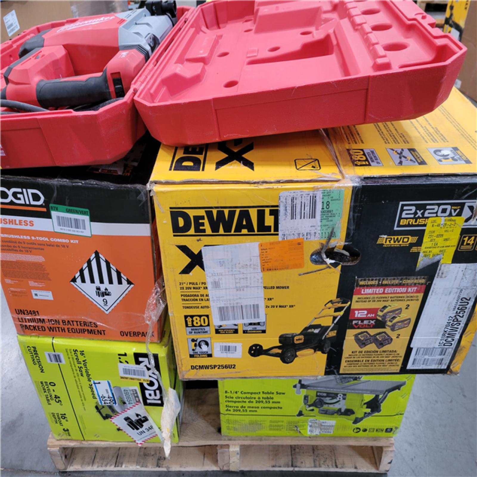 CALIFORNIA AS-IS TOOL PALLET