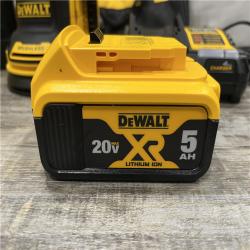 AS-IS DEWALT 20V MAX XR Cordless Brushless 5 in. Random Orbital Sander Kit