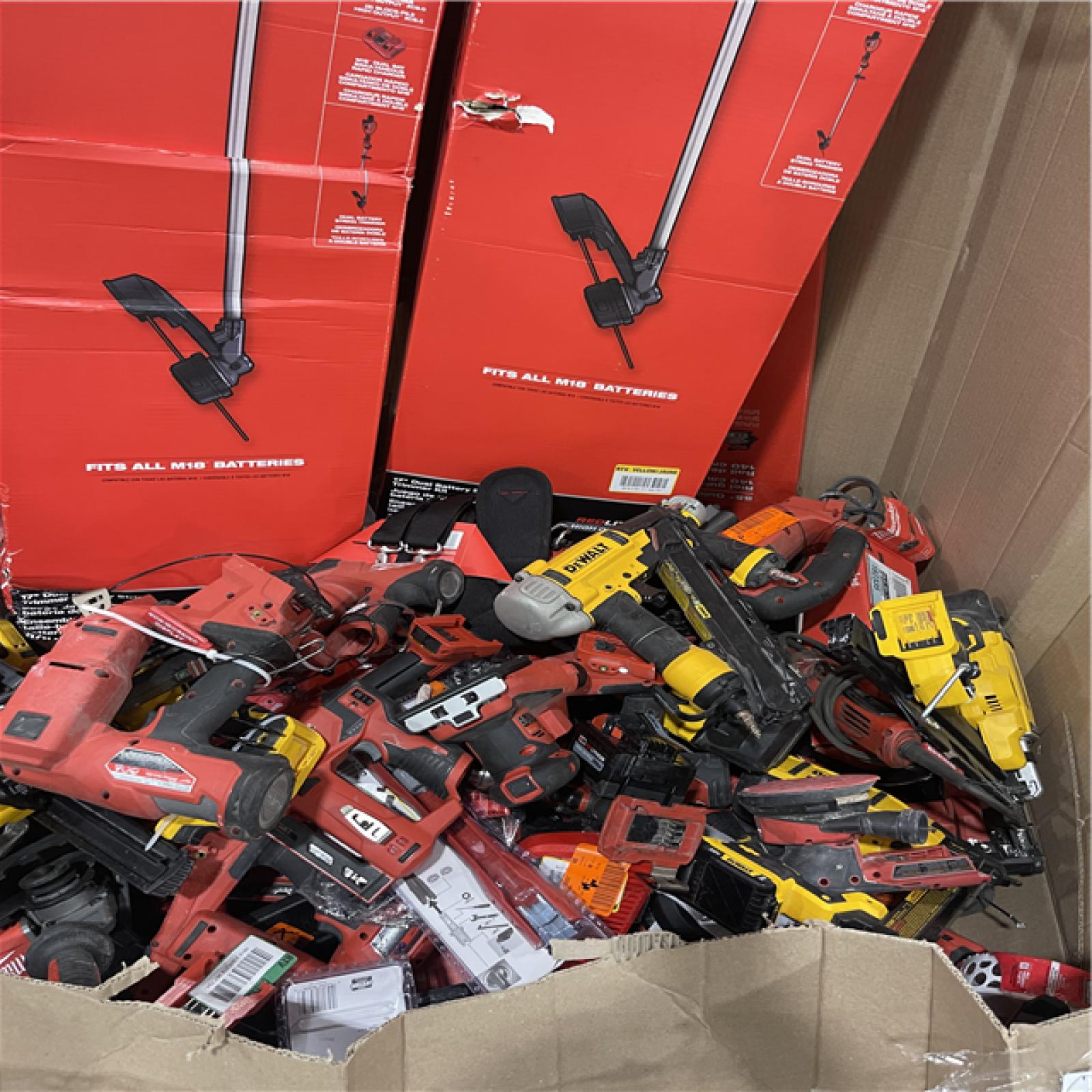 Pittston Location As-Is Power Tools Partial Truckload (13 pallets) 0076-A