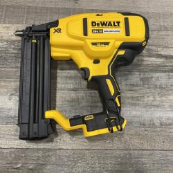 AS-IS DEWALT 20V MAX XR Lithium-Ion Electric Cordless 18-Gauge Brad Nailer (Tool Only)